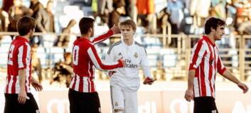 Ødegaard nær matchvinnerscoring for Castilla Ødegaard nær matchvinnerscoring for Castilla
