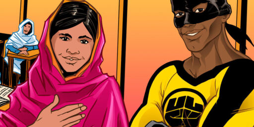 image: Malala blir tegneseriefigur i norsk serie