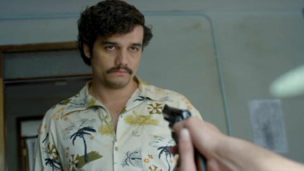 <strong>STOR INTERESSE:</strong> Skuespiller Wagner Moura (39) i rollen som Pablo Escobar i «Narcos». Foto: Netflix / NTB Scanpix <strong>STOR INTERESSE:</strong> Skuespiller Wagner Moura (39) i rollen som Pablo Escobar i «Narcos». Foto: Netflix / NTB Scanpix