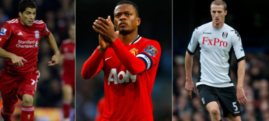 Hva har Suarez, Evra og Hangeland til felles? Hva har Suarez, Evra og Hangeland til felles?