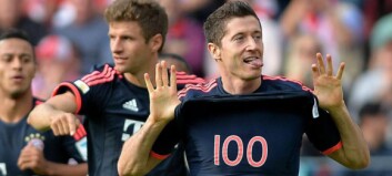 Lewandowski har ti mål på sju seriekamper etter to nye i dag Lewandowski har ti mål på sju seriekamper etter to nye i dag