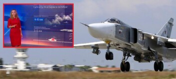 Russisk værmelding: - Godt bombevær i Syria nå Russisk værmelding: - Godt bombevær i Syria nå