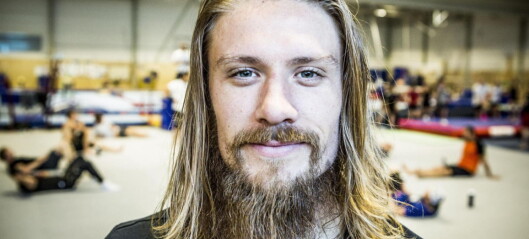 Risikerte å måtte legge opp. Endelig kan Andreas ta i litt Risikerte å måtte legge opp. Endelig kan Andreas ta i litt