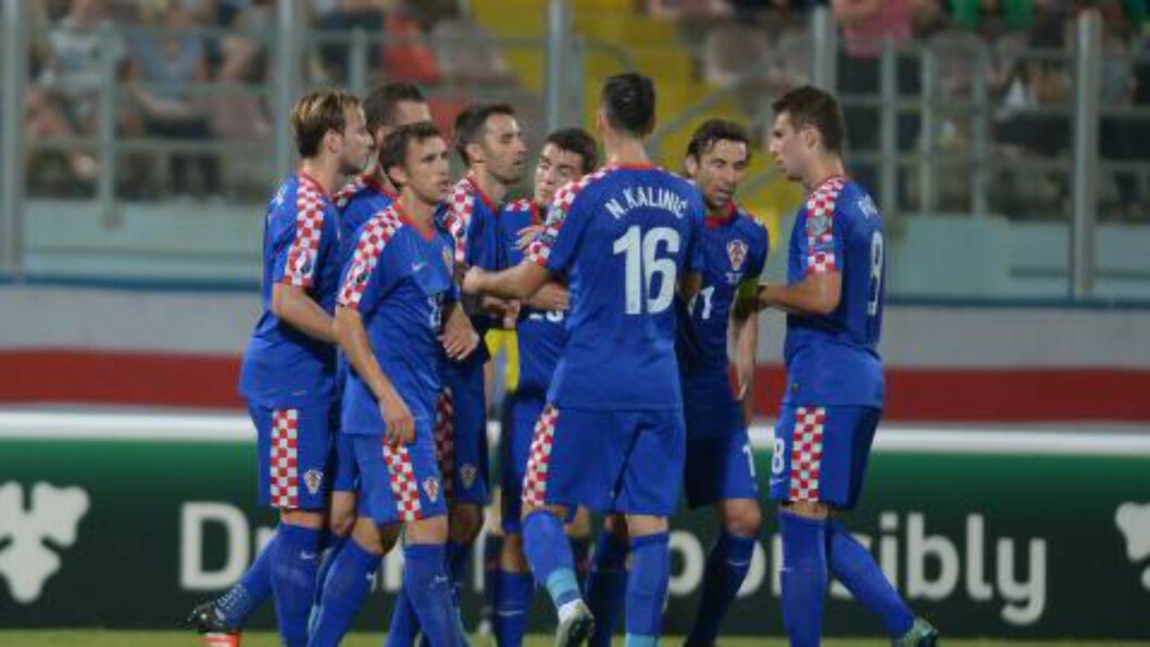 FEIRING: Ivan Perisic feirer 1-0-scoring sammen med lagkameratene i 1. omgang. Foto: AFP PHOTO / MATTHEW MIRABELLI FEIRING: Ivan Perisic feirer 1-0-scoring sammen med lagkameratene i 1. omgang. Foto: AFP PHOTO / MATTHEW MIRABELLI