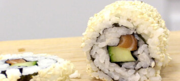 Slik lager du uramaki - vrengte makiruller Slik lager du uramaki - vrengte makiruller