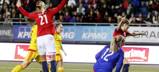 Ingen jente-Bale, ingen motstand. Norge filleristet Wales Ingen jente-Bale, ingen motstand. Norge filleristet Wales