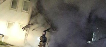 12 personer evakuert etter boligbrann i Ulstein 12 personer evakuert etter boligbrann i Ulstein