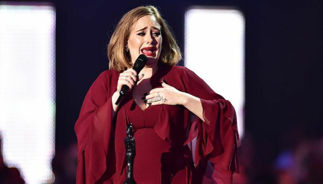 Tårevåt Adele kuppet Brit Awards Tårevåt Adele kuppet Brit Awards