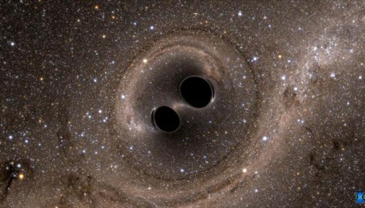 Slik høres gravitasjonsbølgene ut Slik høres gravitasjonsbølgene ut