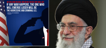 Irans leder la ut bilde av person som ligner på Obama med pistol til hodet Irans leder la ut bilde av person som ligner på Obama med pistol til hodet