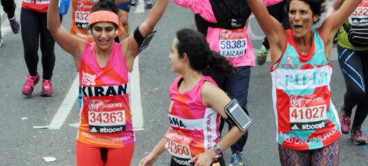 Nektet å løpe maraton med tampong. Lot heller blodet renne Nektet å løpe maraton med tampong. Lot heller blodet renne