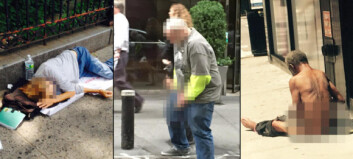 Politifolk i New York tar bilder av hjemløse og poster dem på nettet Politifolk i New York tar bilder av hjemløse og poster dem på nettet
