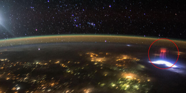 image: Hva var det astronauten tok bilde av over Mexico?