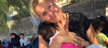 Trude reiste aleine til Hellas for å hjelpe flyktninger. Bidragene fra Norge strømmer på Trude reiste aleine til Hellas for å hjelpe flyktninger. Bidragene fra Norge strømmer på