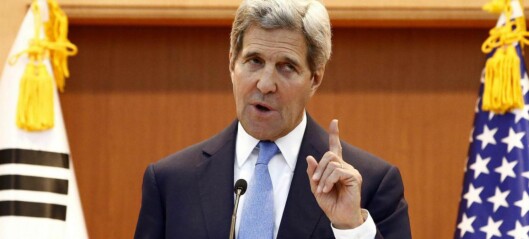 Kerry hardt ut mot Nord-Korea Kerry hardt ut mot Nord-Korea