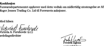Ordkrig om salgsnekt Ordkrig om salgsnekt