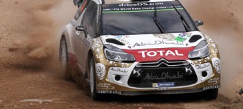 Østberg og Mikkelsen kjemper i toppen i Rally Mexico Østberg og Mikkelsen kjemper i toppen i Rally Mexico