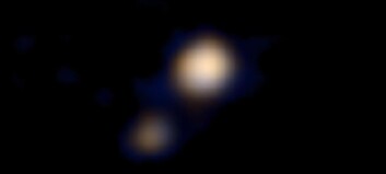 Dette er verdens første fargebilde av Pluto Dette er verdens første fargebilde av Pluto