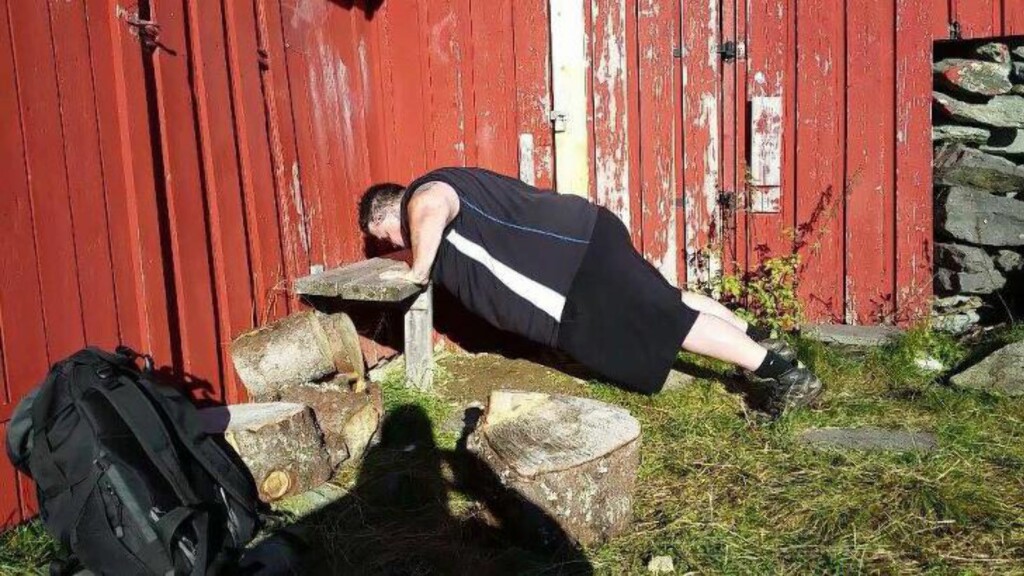 - SYTER IKKE: Rune Glørstad har hyret en personlig trener og lagt om kostholdet, og gått ned 65 kilo. Foto: Privat - SYTER IKKE: Rune Glørstad har hyret en personlig trener og lagt om kostholdet, og gått ned 65 kilo. Foto: Privat