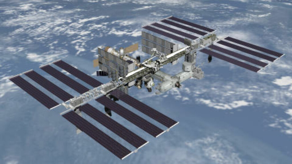 SETT FRA VERDENSROMMET: Mange av NASAs klimaobservasjoner er gjort fra denne romstasjonen med 42 personer om bord. Foto: NASA/Reuters/NTB Scanpix. SETT FRA VERDENSROMMET: Mange av NASAs klimaobservasjoner er gjort fra denne romstasjonen med 42 personer om bord. Foto: NASA/Reuters/NTB Scanpix.