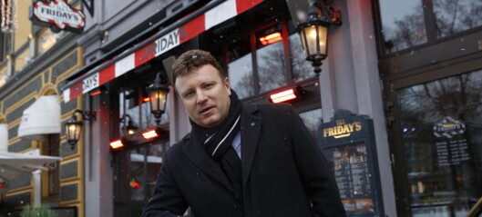 Vebjørn Selbekk uønsket på TGI Friday's Vebjørn Selbekk uønsket på TGI Friday's