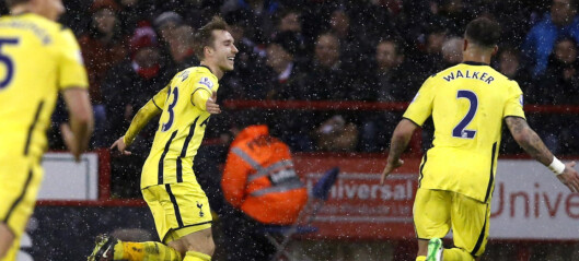 18-åring rystet Tottenham i ligacupen. Så dukket Christian Eriksen opp 18-åring rystet Tottenham i ligacupen. Så dukket Christian Eriksen opp