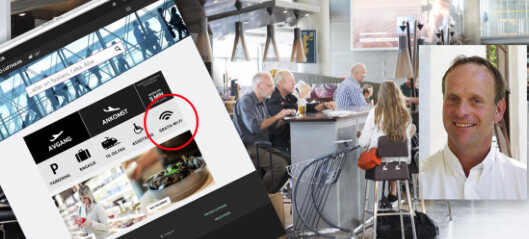 Trodde han surfet på gratisnettet på Gardermoen. Så kom regninga i posten Trodde han surfet på gratisnettet på Gardermoen. Så kom regninga i posten