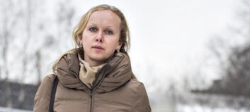 Plutselig ble Anjas ben stort som en tømmerstokk Plutselig ble Anjas ben stort som en tømmerstokk