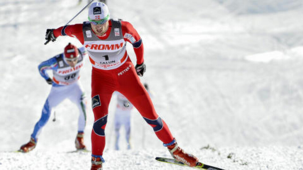 <strong>KLART FOR MEDALJEDRYSS:</strong> Snøen ligger hvit og løypene er klare til at Petter Northug og resten av de norske stjernene skal kjempe om edelt metall i Falun. Her fra tikilometeren under verdenscupen i 2011, som Northug vant. Foto: DANIEL SANNUM LAUTEN / AFP / NTB SCANPIX <strong>KLART FOR MEDALJEDRYSS:</strong> Snøen ligger hvit og løypene er klare til at Petter Northug og resten av de norske stjernene skal kjempe om edelt metall i Falun. Her fra tikilometeren under verdenscupen i 2011, som Northug vant. Foto: DANIEL SANNUM LAUTEN / AFP / NTB SCANPIX