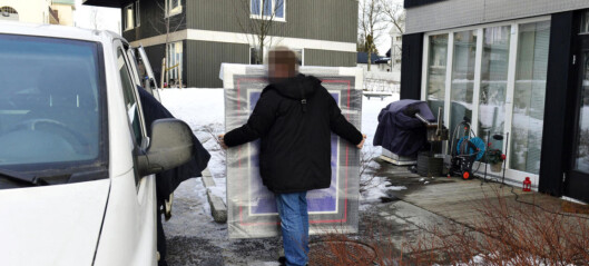 Her beslaglegger politiet «Skrues» kunstsamling Her beslaglegger politiet «Skrues» kunstsamling