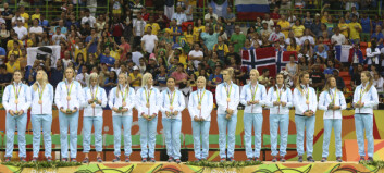 Her får håndballjentene OL-medaljen: - I dag er bronse det beste vi kan få Her får håndballjentene OL-medaljen: - I dag er bronse det beste vi kan få