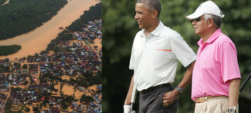 Statsministeren spilte golf på Hawaii mens 160 000 rømte fra storflom hjemme Statsministeren spilte golf på Hawaii mens 160 000 rømte fra storflom hjemme