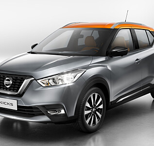 Nissan Kicks - ny crossover egnet for bykjøring Nissan Kicks - ny crossover egnet for bykjøring