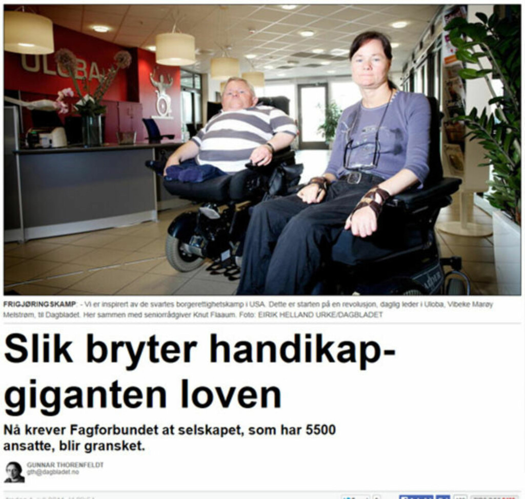 Dagbladet fredag 1. juli 2011. Dagbladet fredag 1. juli 2011.
