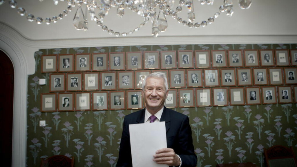 KONTROVERSIELL: Klokken 11.00 i dag kunngjør Thorbjørn Jagland Nobels Fredspris. Foto: Anita Arntzen/Dagbladet KONTROVERSIELL: Klokken 11.00 i dag kunngjør Thorbjørn Jagland Nobels Fredspris. Foto: Anita Arntzen/Dagbladet