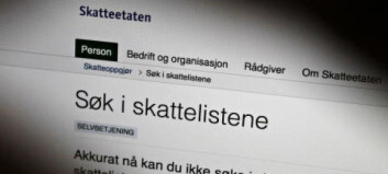 Slik søker du i skattelistene Slik søker du i skattelistene