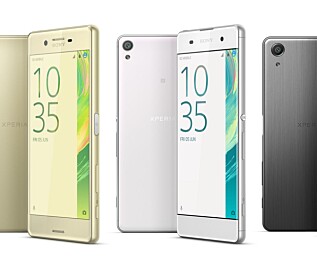 Sony lanserte Xperia X-serien Sony lanserte Xperia X-serien
