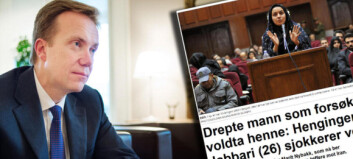 Børge Brende ba Iran om å stoppe henrettelse: - Dessverre ble vi ikke hørt Børge Brende ba Iran om å stoppe henrettelse: - Dessverre ble vi ikke hørt