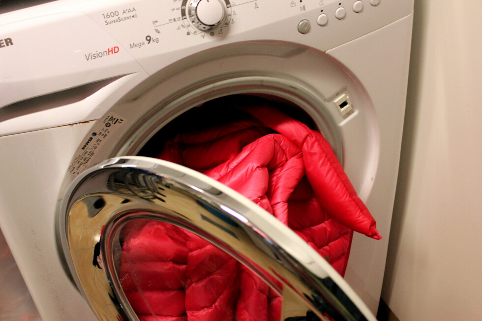Vaske dyne i vaskemaskin uten tørketrommel