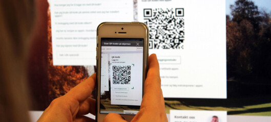 Vi har testet Skandiabankens innlogging med QR-kode Vi har testet Skandiabankens innlogging med QR-kode