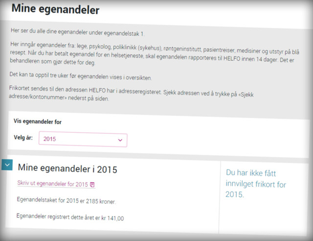 Mine egenandeler 2019 Mine egenandeler 2019