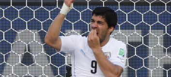 Uruguay anker Suárez-straffen Uruguay anker Suárez-straffen