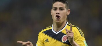 Rodriguez' kunstverk startet festen for Colombia Rodriguez' kunstverk startet festen for Colombia