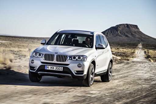 MER KLASSISK FØR: Dette er dagens X3 etter ansiktsløftningen. Med neste generasjon virker det som om BMW vil ta skrittet fullt ut. MER KLASSISK FØR: Dette er dagens X3 etter ansiktsløftningen. Med neste generasjon virker det som om BMW vil ta skrittet fullt ut.