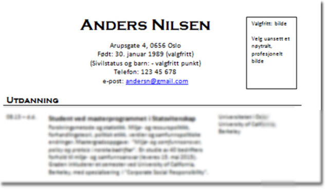 Jobb Hvordan Skrive Cv Dinside