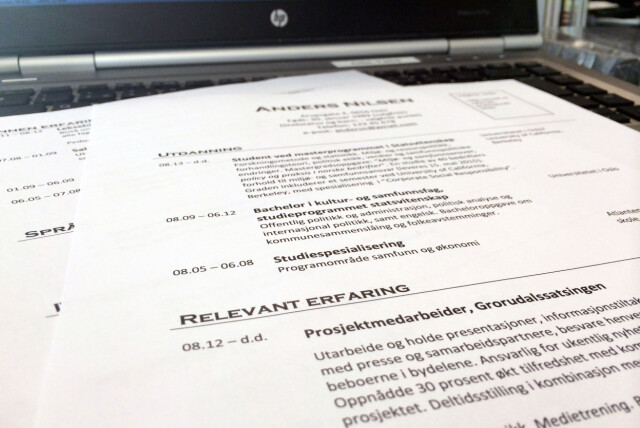 Jobb Hvordan Skrive Cv Dinside
