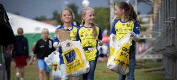 - Folk er litt late som ikke kan kaste søppelet i dunkene - Folk er litt late som ikke kan kaste søppelet i dunkene