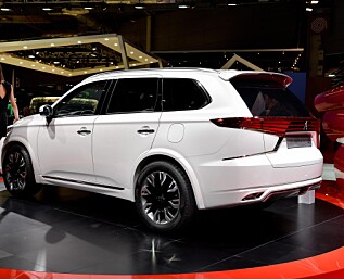 Sniktitt på nye Mitsubishi Outlander Concept-S Sniktitt på nye Mitsubishi Outlander Concept-S