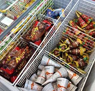 Det har aldri vært solgt så mye is! Det har aldri vært solgt så mye is!