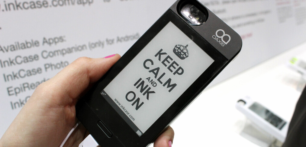 InkCase gjør mobilen din til en YotaPhone InkCase gjør mobilen din til en YotaPhone